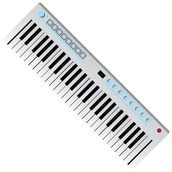 Elektronische piano — Stockvector