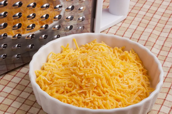 Grated cheese — Stock Photo, Image