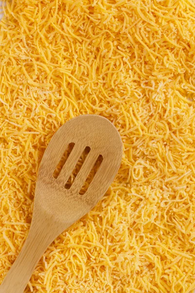 Τριμμένο τυρί - φόντο — Φωτογραφία Αρχείου