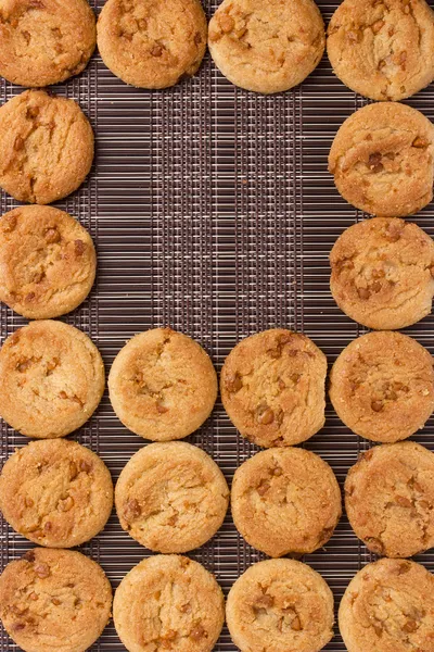 Bakgrund från cookies — Stockfoto