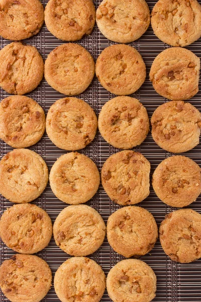 Hintergrund aus Cookies — Stockfoto