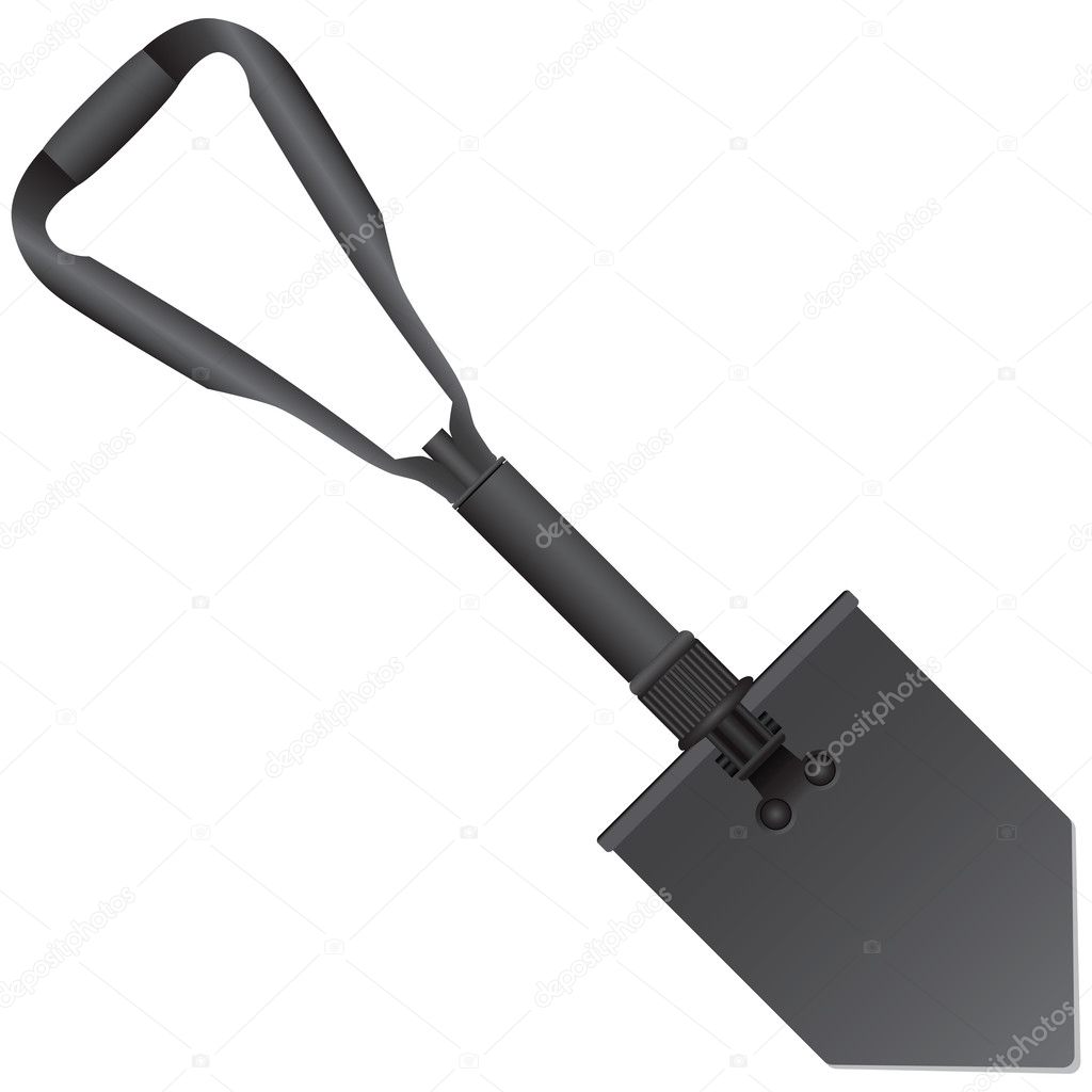 Army folding shovel