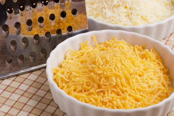 Grated cheese — Stock Photo, Image