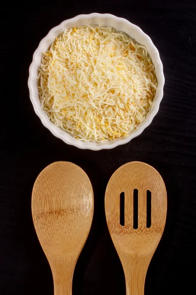 Grated cheese — Stock Photo, Image