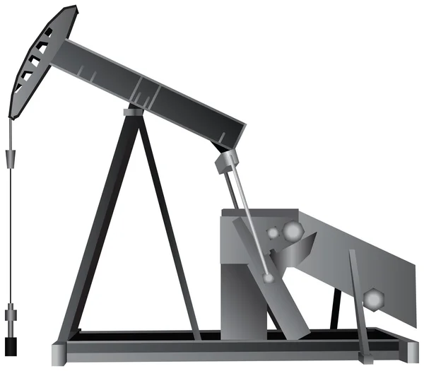 Bomba de óleo — Vetor de Stock