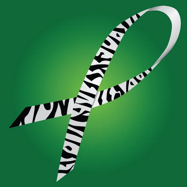 Zebra lint — Stockvector