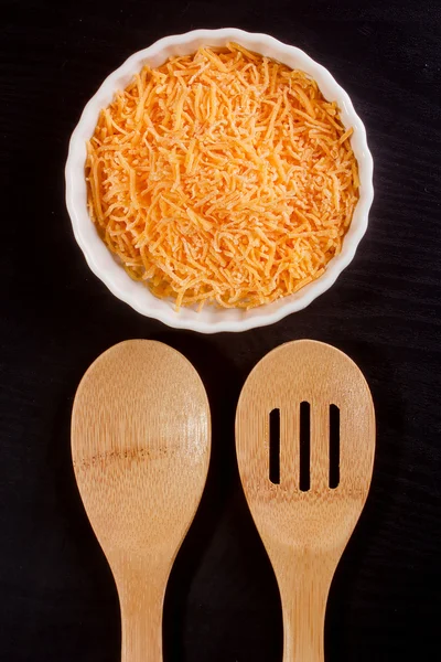 Grated cheese — Stock Photo, Image