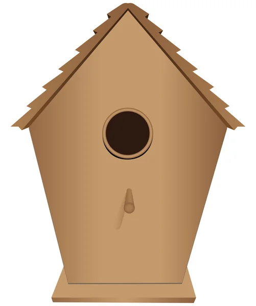 Casa dos pássaros — Vetor de Stock