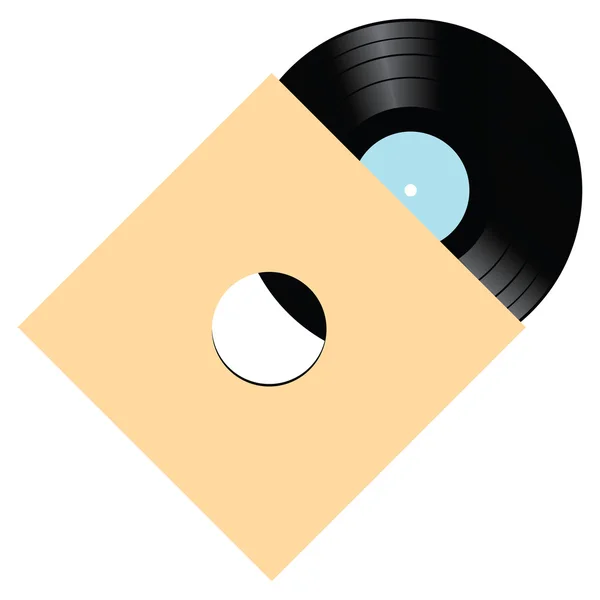 Vinyl with several compositions — Stock Vector