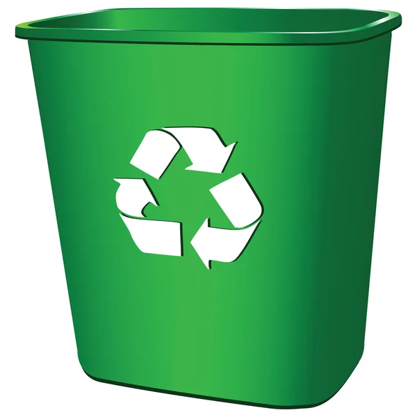 Trash container — Stock Vector