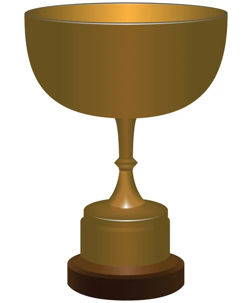 Trophée sportif — Image vectorielle