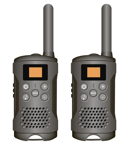 Walkie Talkies. — Vector de stock