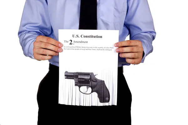 Restrictions on firearms — Stock Photo, Image