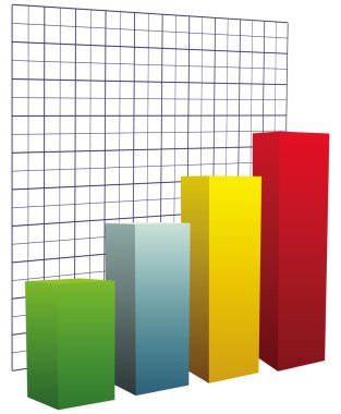grid koordinatlarını içeren grafik
