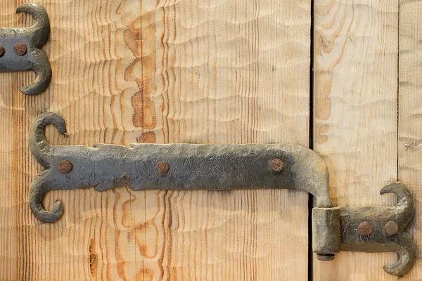 Old door hinge — Stock Photo, Image