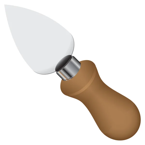 Сирний ніж у пелюстці — стоковий вектор
