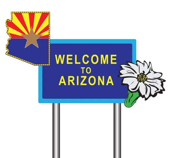 Symbole von Arizona — Stockvektor