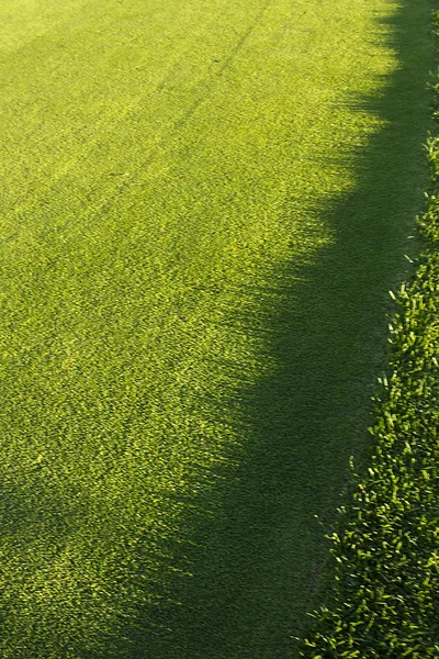 Kanten av en golfbane – stockfoto