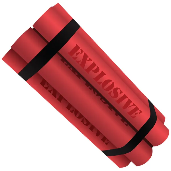 Explosives — Stockový vektor