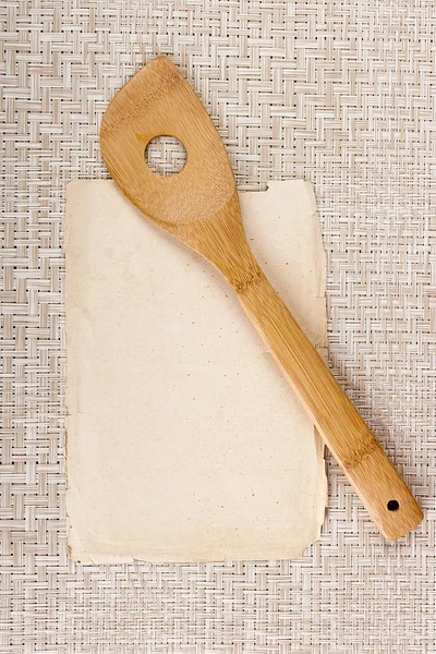 Cocina cuchara de madera —  Fotos de Stock