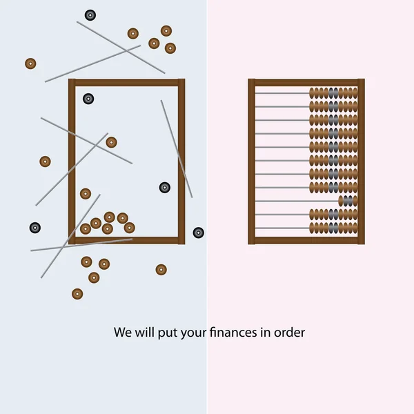 Financiën in orde — Stockvector