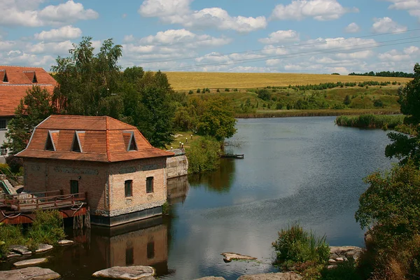 Krajobraz kraju — Zdjęcie stockowe