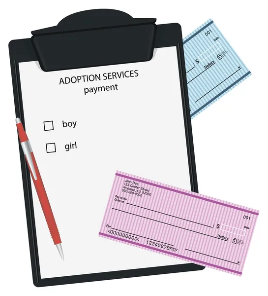 Service d'adoption des paiements — Image vectorielle