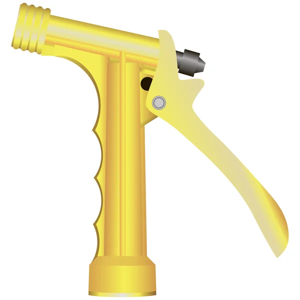 Pistol Grip Nozzle — Stock Vector