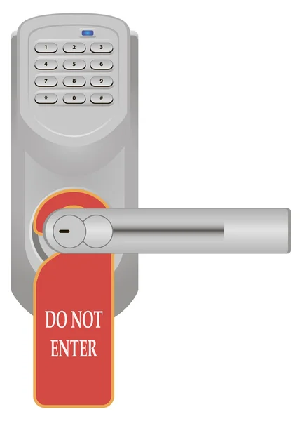 Digitale lock — Stockvector