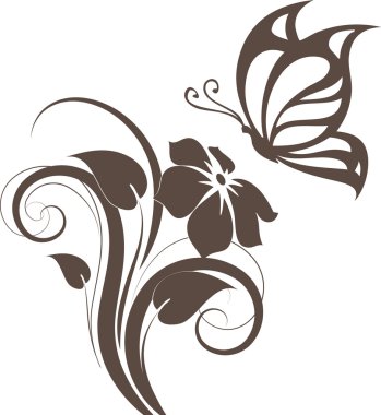 soyut çiçek arkaplanı