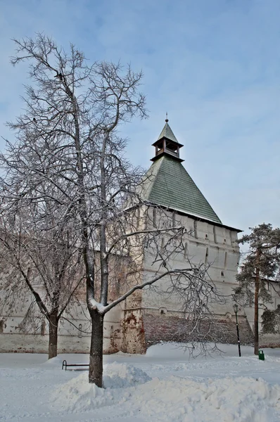 Drying tower in Holy Trinity Sergius Lavra — Stock Photo, Image