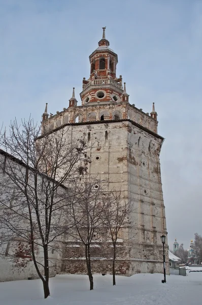 Eend toren in Heilige Drievuldigheid sergius lavra — Stockfoto