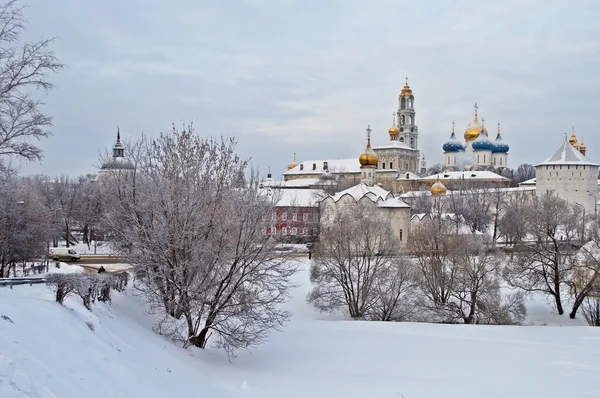 Holy Trinity Sergius Lavra in winter — Stock Photo, Image