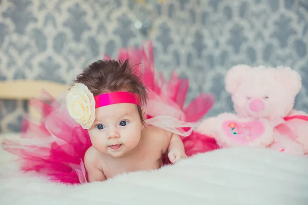 Retrato de uma menina muito doce — Fotografia de Stock