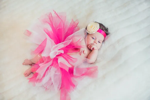 Retrato de una niña muy dulce — Foto de Stock