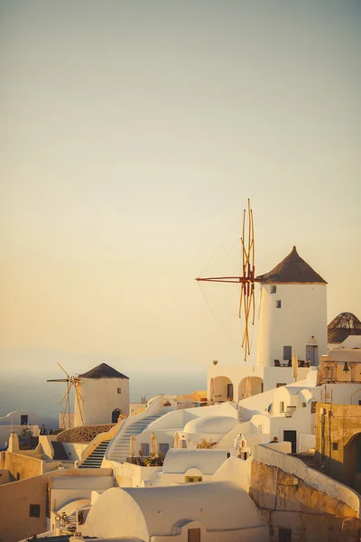 Architecture unique de Santorin. Grèce — Photo