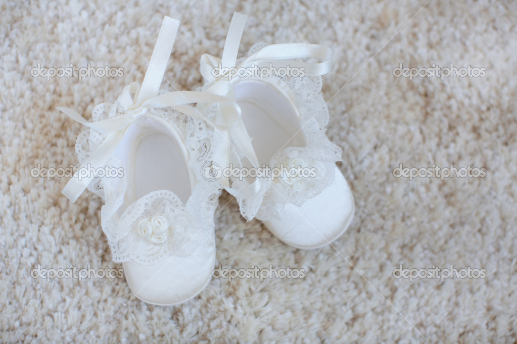 lace booties baby