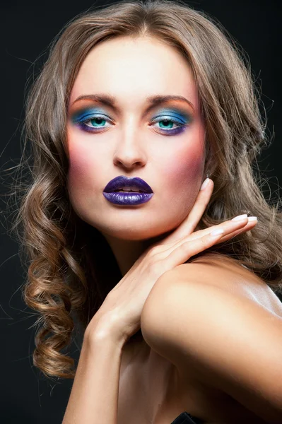 Vacker makeup — Stockfoto