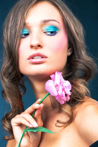 Glamour-Make-up — Stockfoto