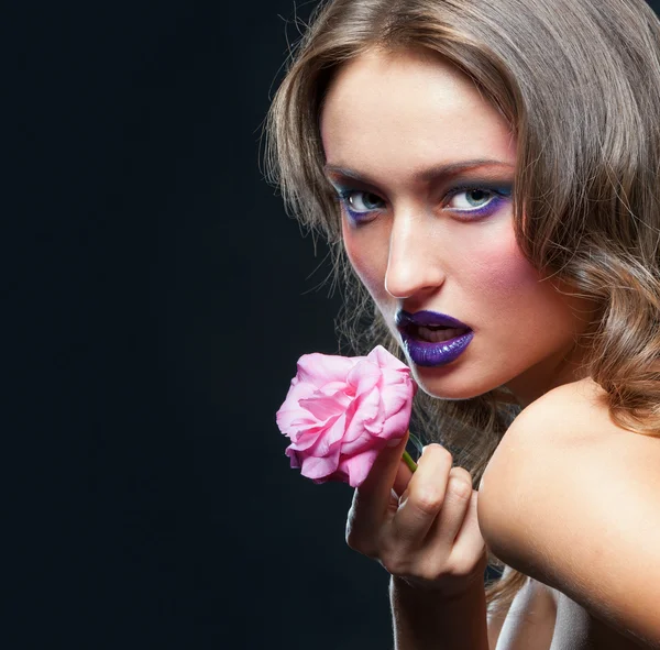 Glamour make-up — Stock Photo, Image