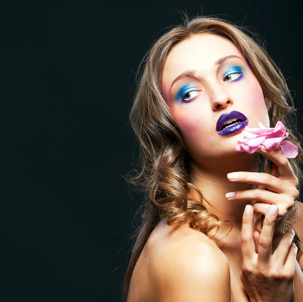 Glamour make-up — Stock Photo, Image