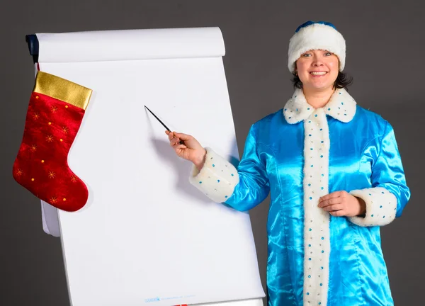 Business Snow Maiden — Stockfoto