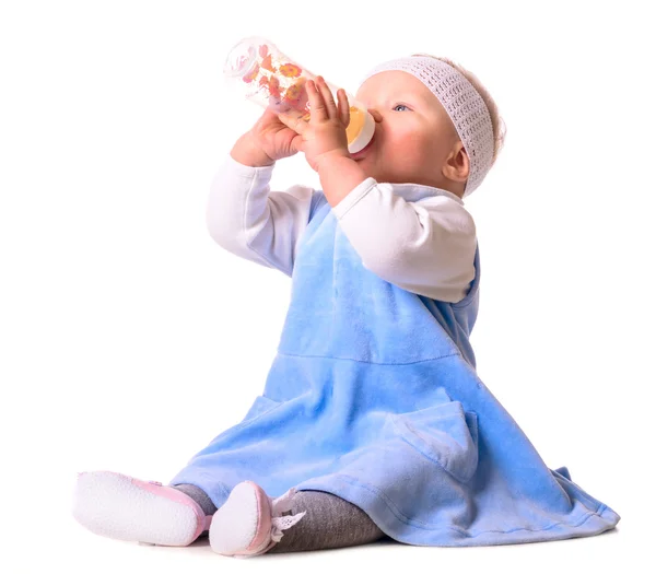 Baby is drinking — Stock Photo, Image