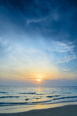 Clear deniz manzarası