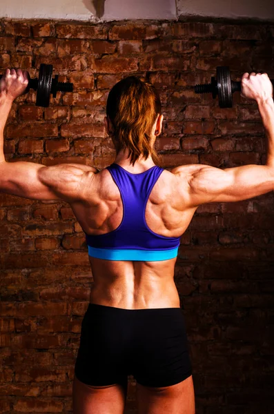 Mujer fuerte — Foto de Stock