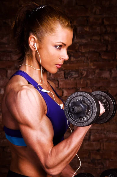 Mujer fuerte — Foto de Stock