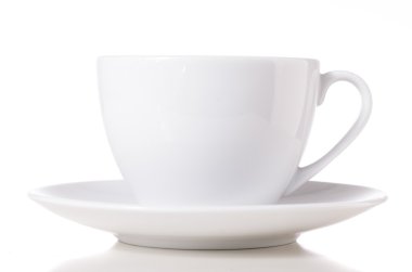coffee cup with saucer clipart