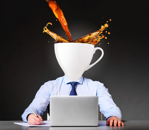 Obtener energía con café — Foto de Stock