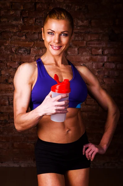 Mujer fuerte — Foto de Stock