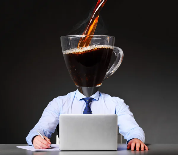 Obtener energía con café — Foto de Stock